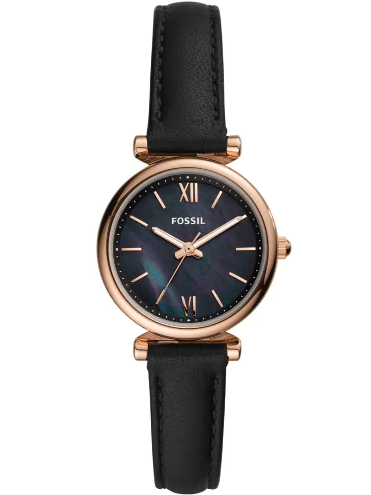 Fossil Carlie Mini Schwarz